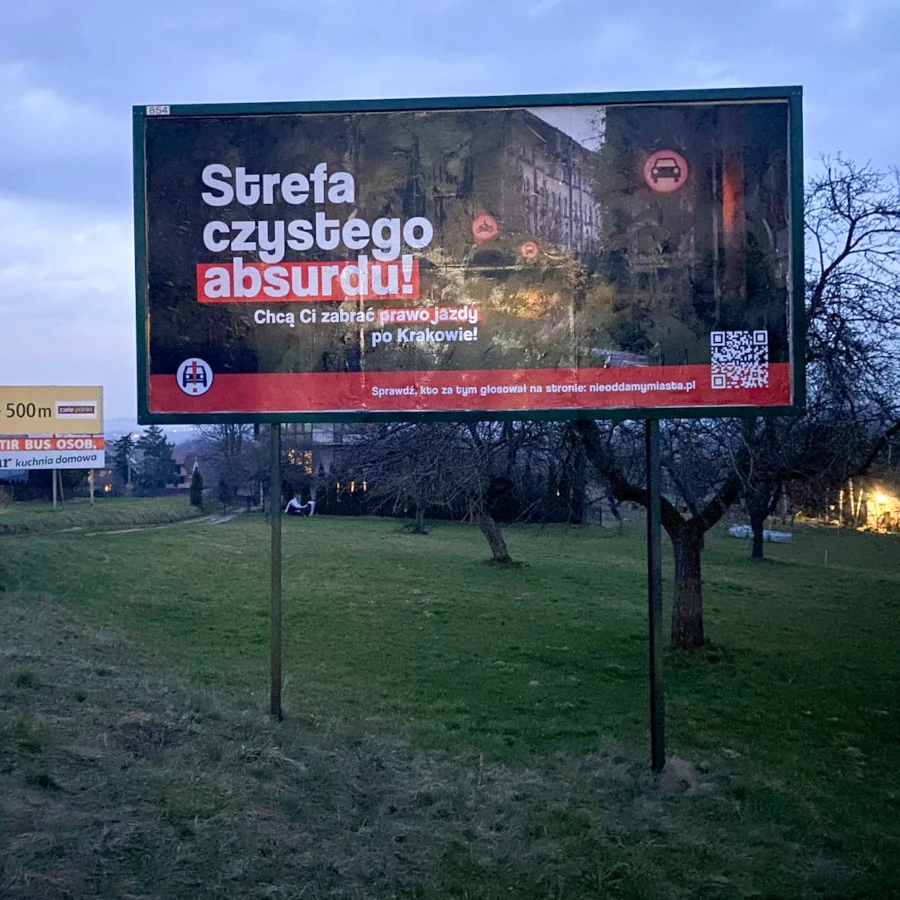 Billboard Strefa Czystego Absurdu
